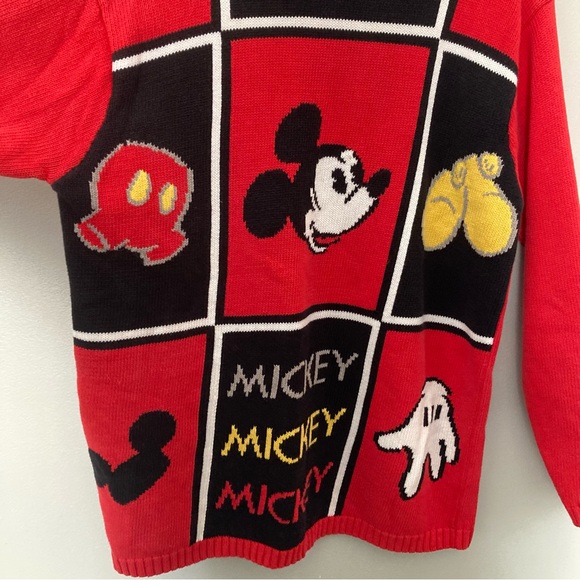 Walt Disney 100% Cotton Mickey Mouse Sweater - Picture 3 of 7